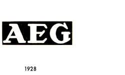 AEG Logo Marke 1928