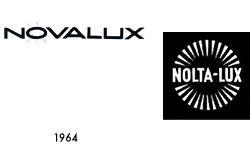 NOVA-LUX Tages-Spar-Licht-Gesellschaft M.B.H. Logo, Marke 1964