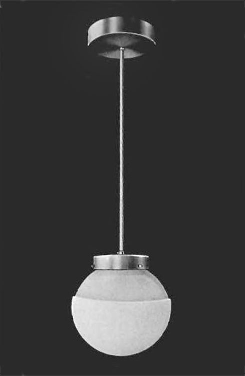 Pendelleuchte ME 94, BS 16a, Marianne Brandt, 1926