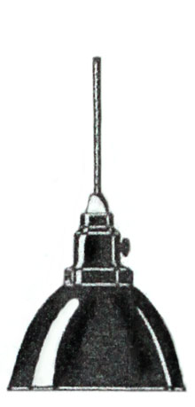564 Kleine Aufhängeleuchte, Entwurf: Marianne Brandt und H. Bredendieck, 1935