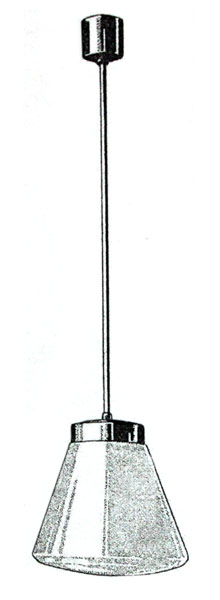 656 Deckenleuchte, Entwurf: Marianne Brandt und H. Bredendieck, 1928