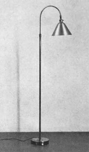 ha-p-er Stehleuchte Nr. 36 von 1934.