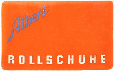 Albert Rollschuhe Verpackung