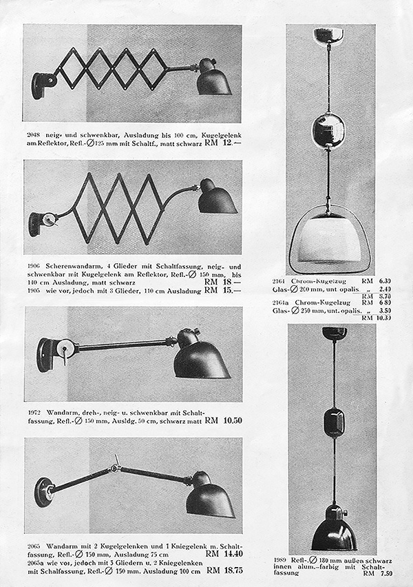 BADENIA Heinrich Neudeck Katalog Nr. 33, 1. Innenseite.