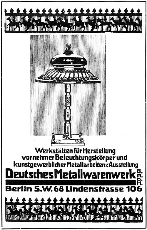 DMW Anzeige von 1912