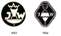 WAW Alabasterwerk Logo Marke 1923