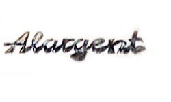 Alargent F. W. Schmid München Logo Marke