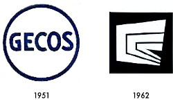 Gebrüder Cosack Logo, Marke 1951 und 1962