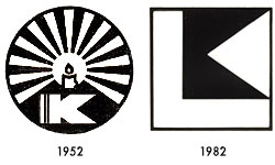 K-LeuchtenL & G Kotzolt Logo, Marke 1952, 1982