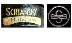 Schiansky Logo, Marke